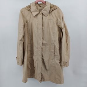 L.L.Bean rain jacket with removable hood